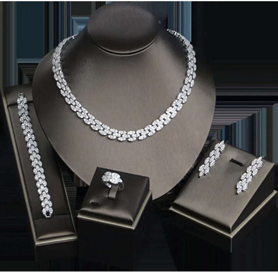 Bridal Blossom Jewelry Set